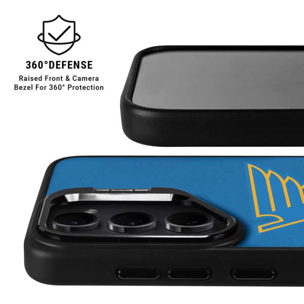 NHL St. Louis Blues Distressed Galaxy S24 Kickstand Case