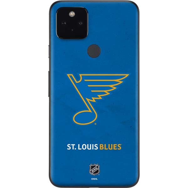 NHL St. Louis Blues Distressed Google Pixel 5a Skin