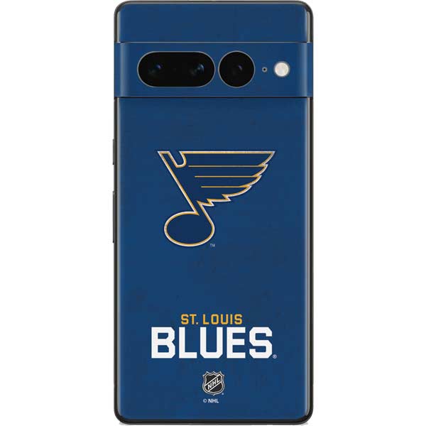 NHL St. Louis Blues Distressed Google Pixel 7 Pro Skin