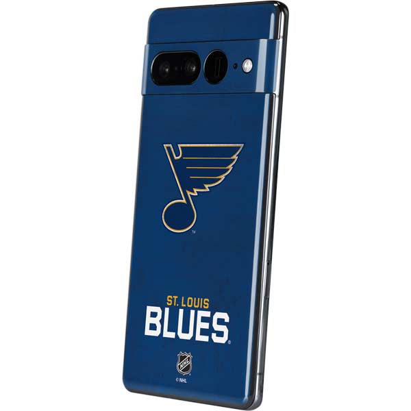 NHL St. Louis Blues Distressed Google Pixel 7 Pro Skin