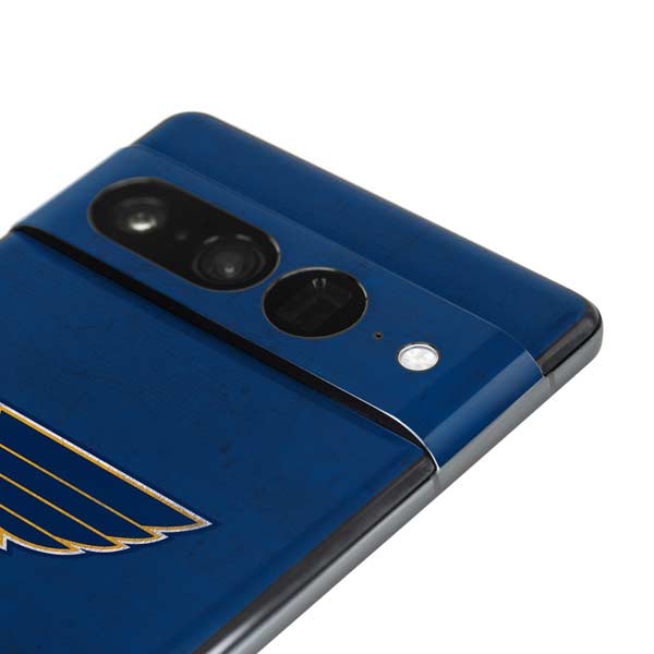 NHL St. Louis Blues Distressed Google Pixel 7 Pro Skin