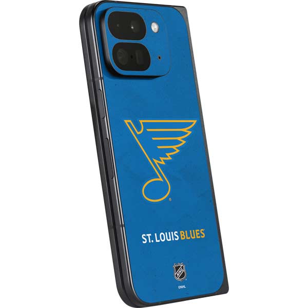 NHL St. Louis Blues Distressed Google Pixel 9 Pro Fold Skin