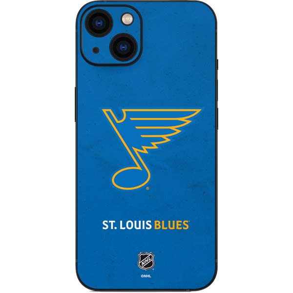 NHL St. Louis Blues Distressed iPhone 15 Skin