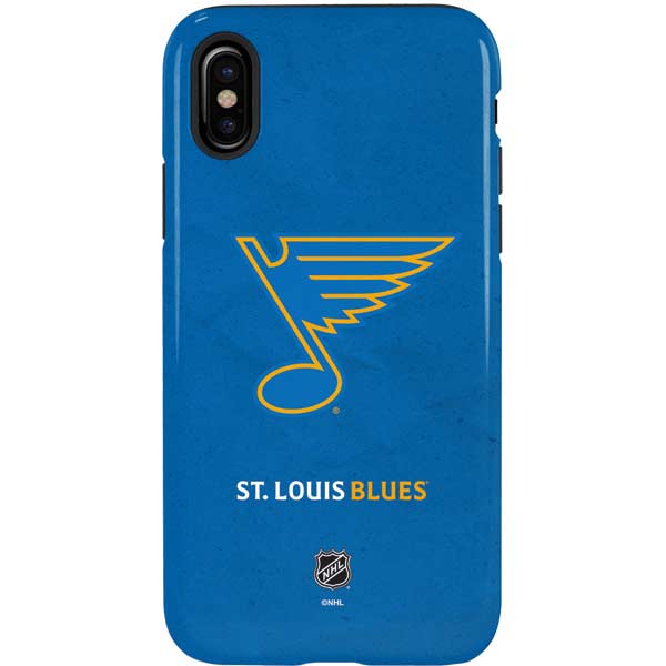 NHL St. Louis Blues Distressed iPhone XS Pro Case