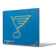 NHL St. Louis Blues Distressed Pixelbook Skin