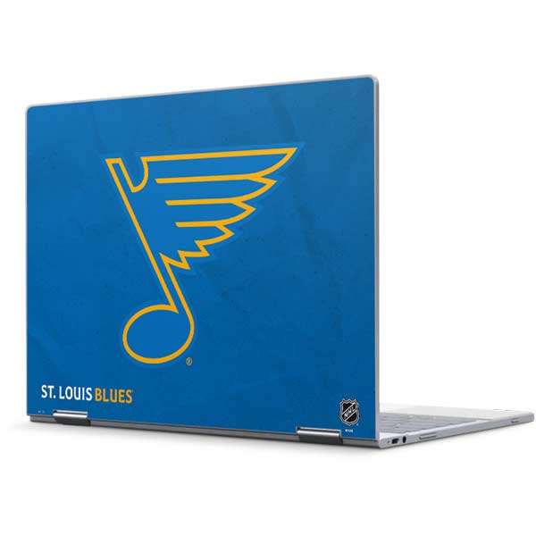 NHL St. Louis Blues Distressed Pixelbook Skin