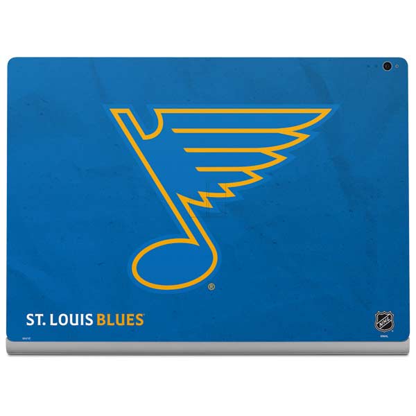 NHL St. Louis Blues Distressed Surface Book 2 15in Skin
