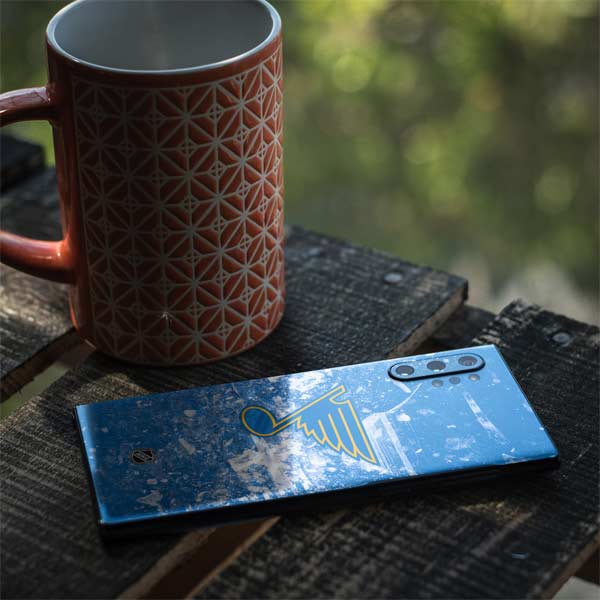 NHL St. Louis Blues Iced Galaxy Note 10 Plus Skin