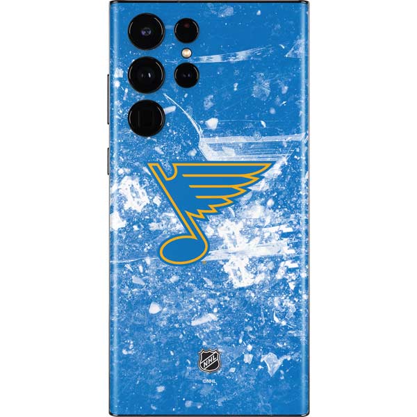 NHL St. Louis Blues Iced Galaxy S22 Ultra Skin