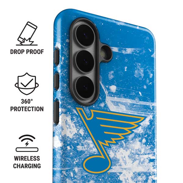 NHL St. Louis Blues Iced Galaxy S26 Plus Impact Case