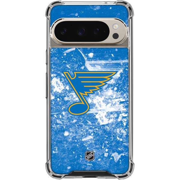 NHL St. Louis Blues Iced Google Pixel 9 Pro XL Clear Case