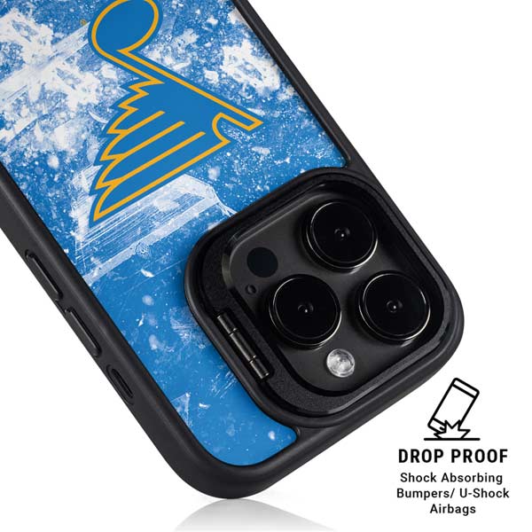NHL St. Louis Blues Iced iPhone 14 Pro Kickstand Case