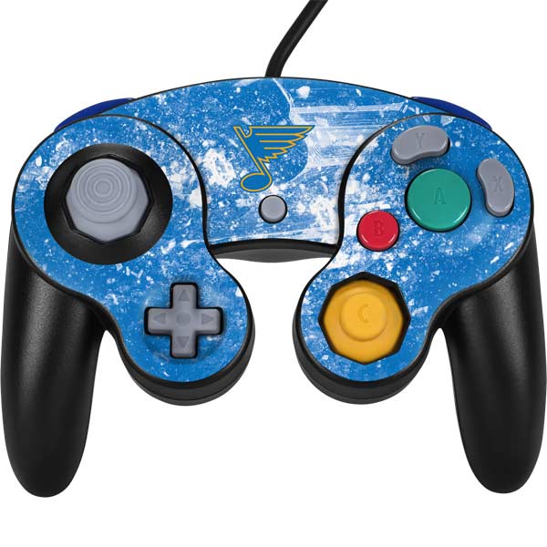 NHL St. Louis Blues Iced Nintendo GameCube Controller Skin