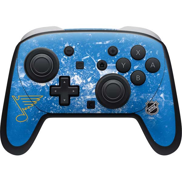 NHL St. Louis Blues Iced Nintendo Switch 2 (2025) Pro Controller Skin