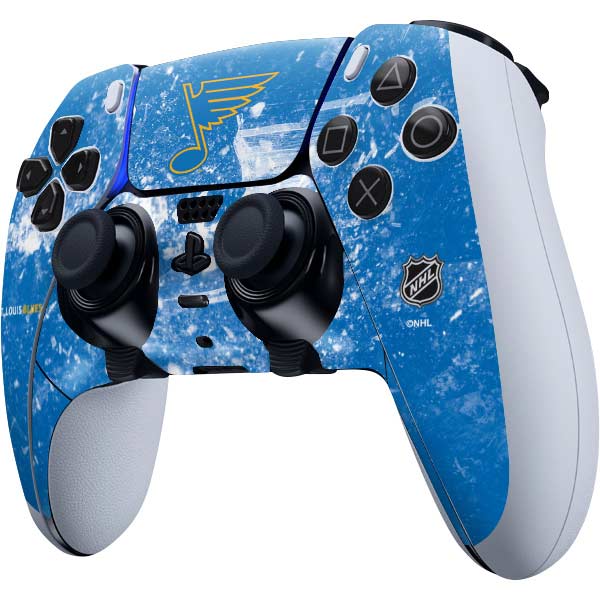 NHL St. Louis Blues Iced PS5 DualSense Edge Pro Controller Skin