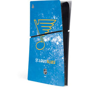 NHL St. Louis Blues Iced PS5 Slim Digital Edition Console Skin