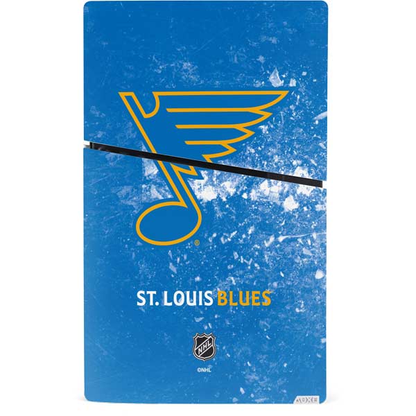 NHL St. Louis Blues Iced PS5 Slim Digital Edition Console Skin