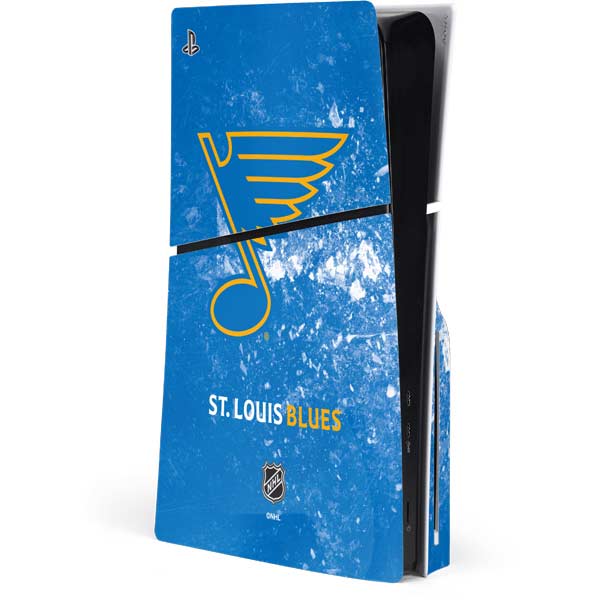 NHL St. Louis Blues Iced PS5 Slim Disk Console Skin