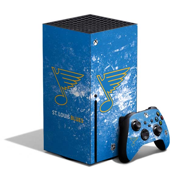 NHL St. Louis Blues Iced Xbox Series X Bundle Skin