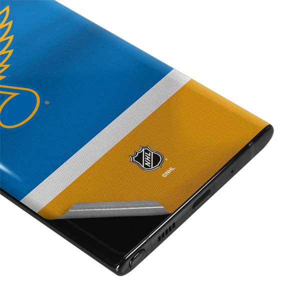 NHL St. Louis Blues Jersey Galaxy Note 10 Plus Skin