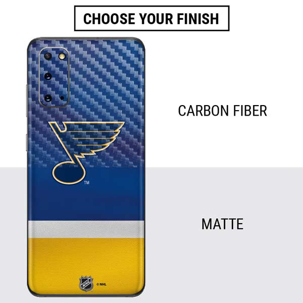 NHL St. Louis Blues Jersey Galaxy S20 Skin