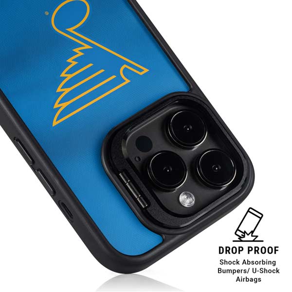 NHL St. Louis Blues Jersey iPhone 14 Pro Kickstand Case