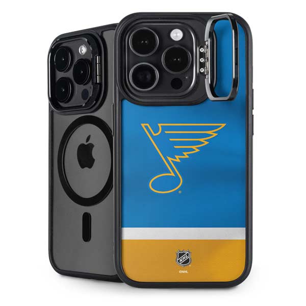 NHL St. Louis Blues Jersey iPhone 14 Pro Max Kickstand Case