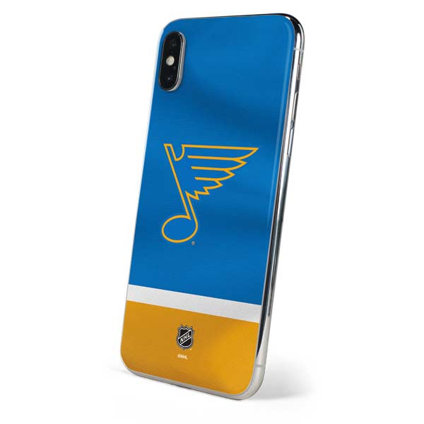 NHL St. Louis Blues Jersey iPhone X Skin