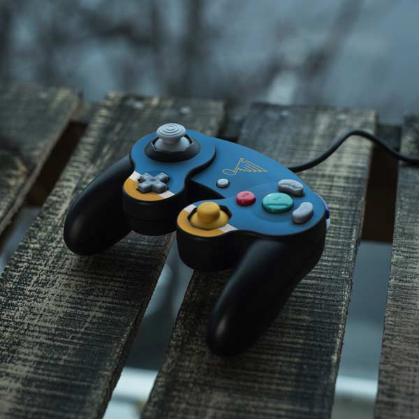 NHL St. Louis Blues Jersey Nintendo GameCube Controller Skin