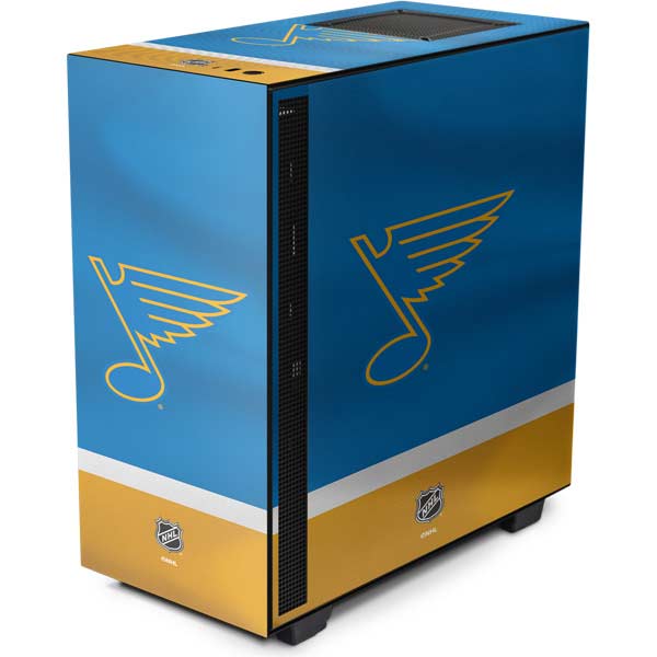 NHL St. Louis Blues Jersey NZXT H510 Compact ATX Mid-Tower Case Skin