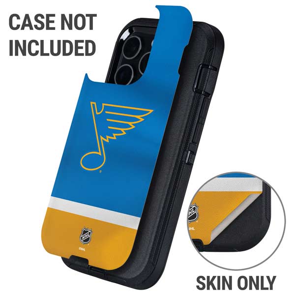 NHL St. Louis Blues Jersey Otterbox Defender iPhone Skin
