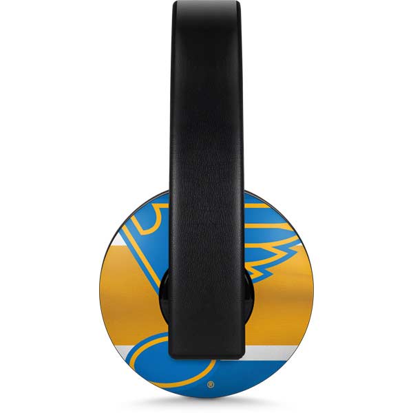 NHL St. Louis Blues Jersey PlayStation 4 Gold Wireless Headset Skin