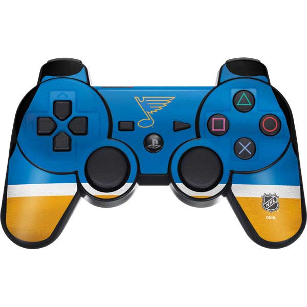 NHL St. Louis Blues Jersey PS3 Dual Shock wireless controller Skin