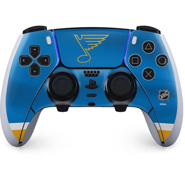 NHL St. Louis Blues Jersey PS5 DualSense Edge Pro Controller Skin