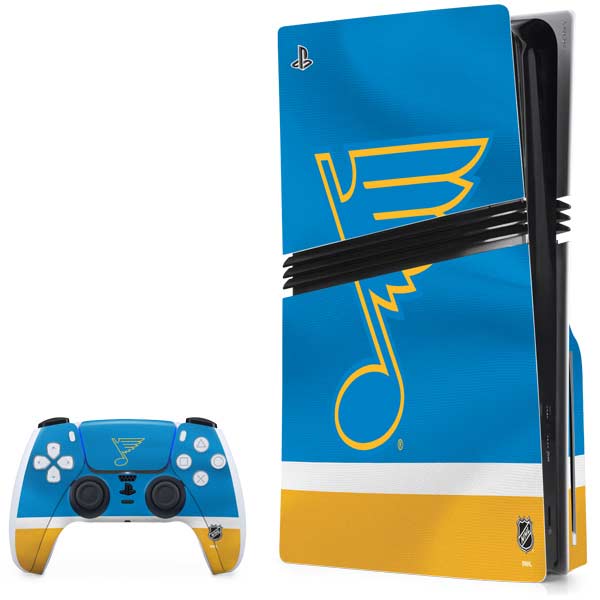NHL St. Louis Blues Jersey PS5 Pro Disk Bundle  Skin