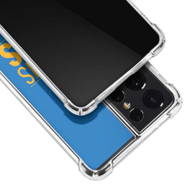 NHL St. Louis Blues Lineup Galaxy S21 Ultra 5G Clear Case