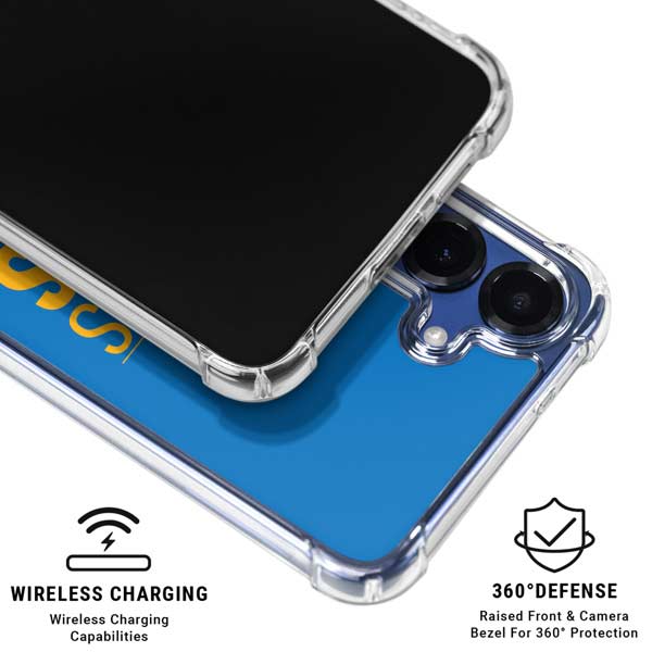 NHL St. Louis Blues Lineup Galaxy S25 Plus Clear Case