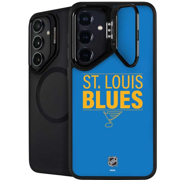 NHL St. Louis Blues Lineup Galaxy S25 Plus Kickstand Case
