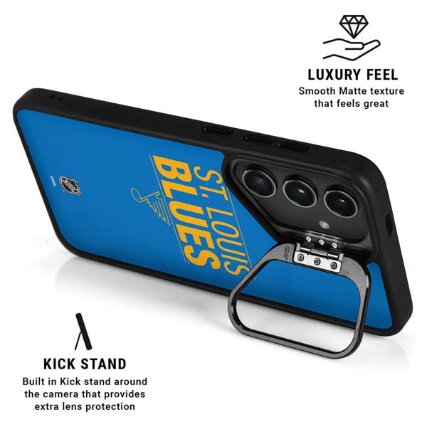 NHL St. Louis Blues Lineup Galaxy S25 Plus Kickstand Case
