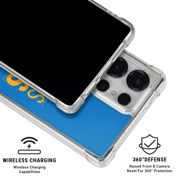 NHL St. Louis Blues Lineup Galaxy S25 Ultra Clear Case