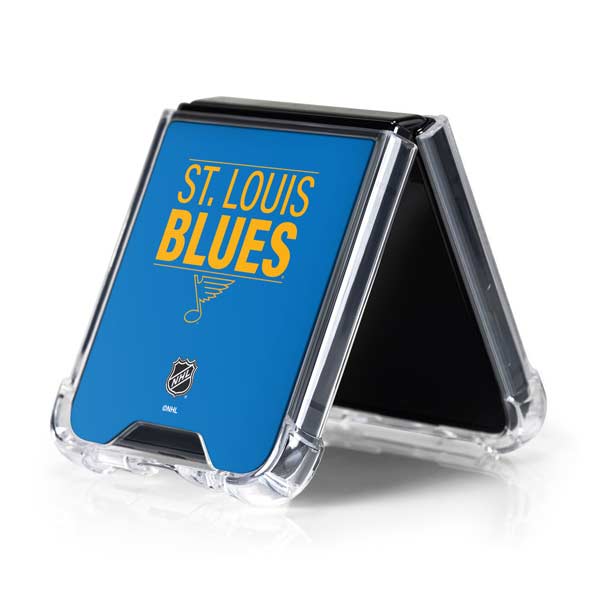 NHL St. Louis Blues Lineup Galaxy Z Flip5 5G Clear Case