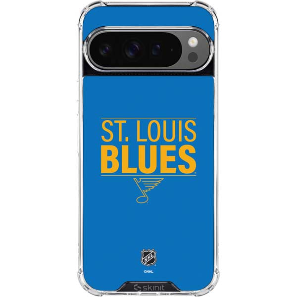 NHL St. Louis Blues Lineup Google Pixel 10 Pro Clear Case