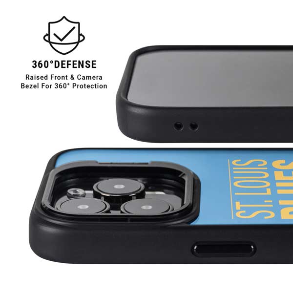 NHL St. Louis Blues Lineup iPhone 13 Pro Max Kickstand Case