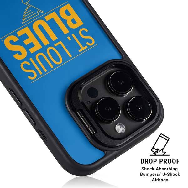 NHL St. Louis Blues Lineup iPhone 14 Pro Kickstand Case