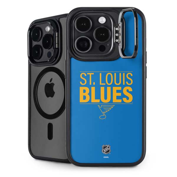 NHL St. Louis Blues Lineup iPhone 14 Pro Max Kickstand Case