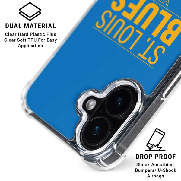 NHL St. Louis Blues Lineup iPhone 17 MagSafe Case
