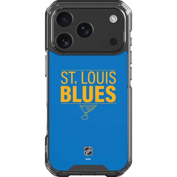 NHL St. Louis Blues Lineup iPhone 17 Pro Clear Case