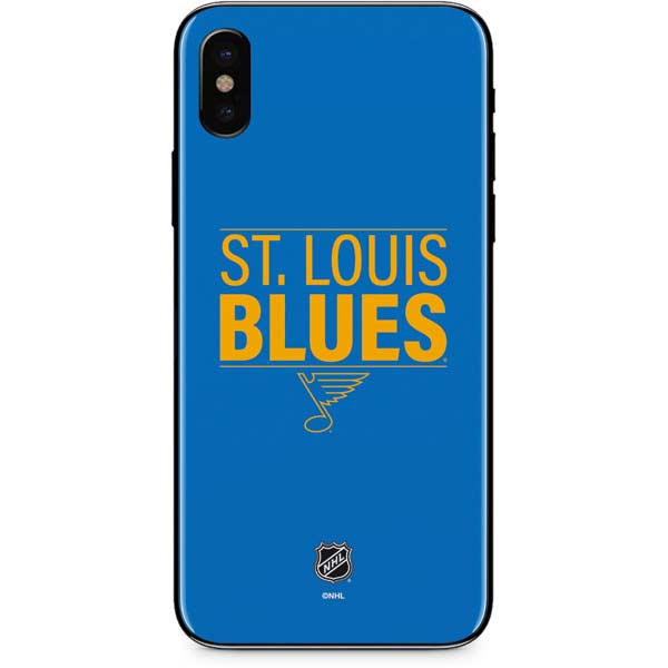 NHL St. Louis Blues Lineup iPhone X Skin