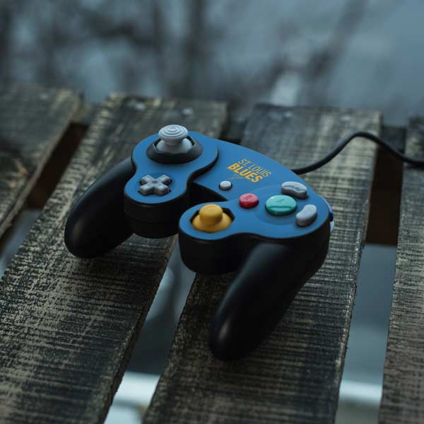 NHL St. Louis Blues Lineup Nintendo GameCube Controller Skin