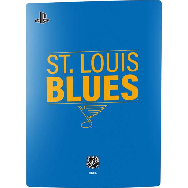 NHL St. Louis Blues Lineup PS5 Digital Edition Console Skin